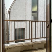 新宿区西早稲田の賃貸物件/2階：南側のベランダ