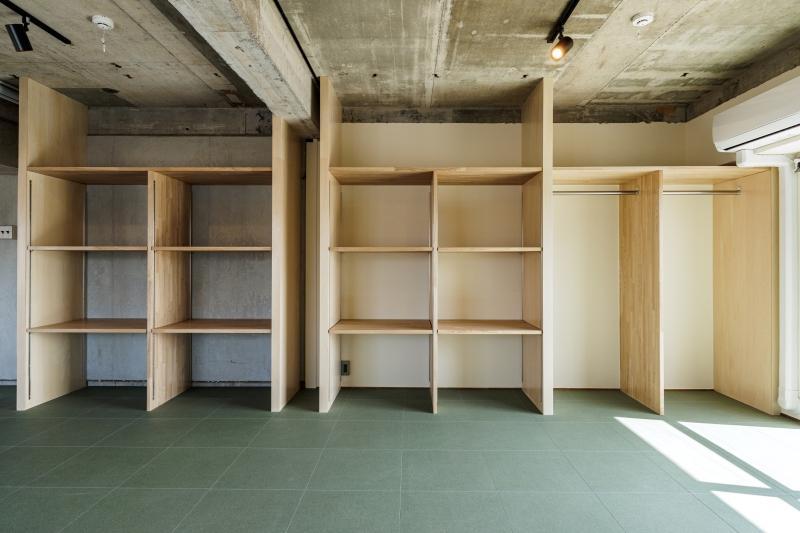 横浜市神奈川区松本町の賃貸物件/LDK｜大型の造り付け収納はタモ材です