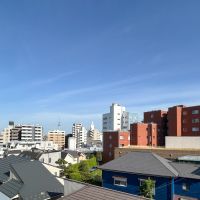 文京区千駄木の賃貸物件/うっすらとスカイツリーが見える眺め