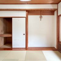 渋谷区渋谷の賃貸物件/和室別角度から。畳は琉球畳