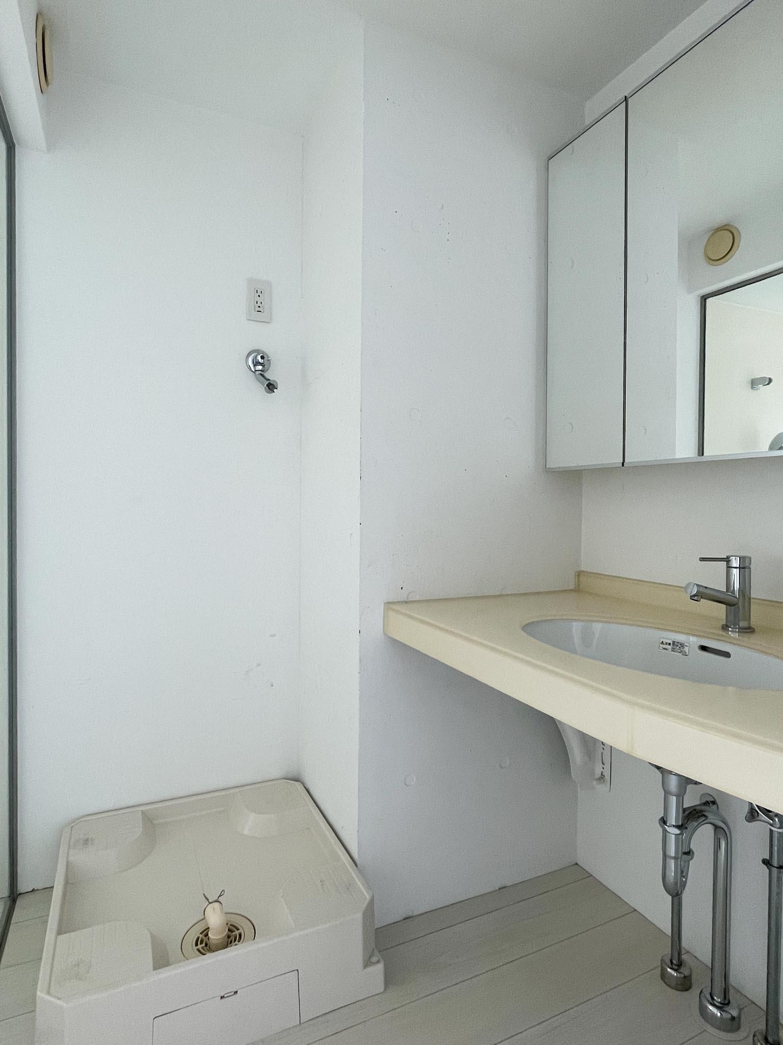 大田区石川町の賃貸物件/下階：洗面所