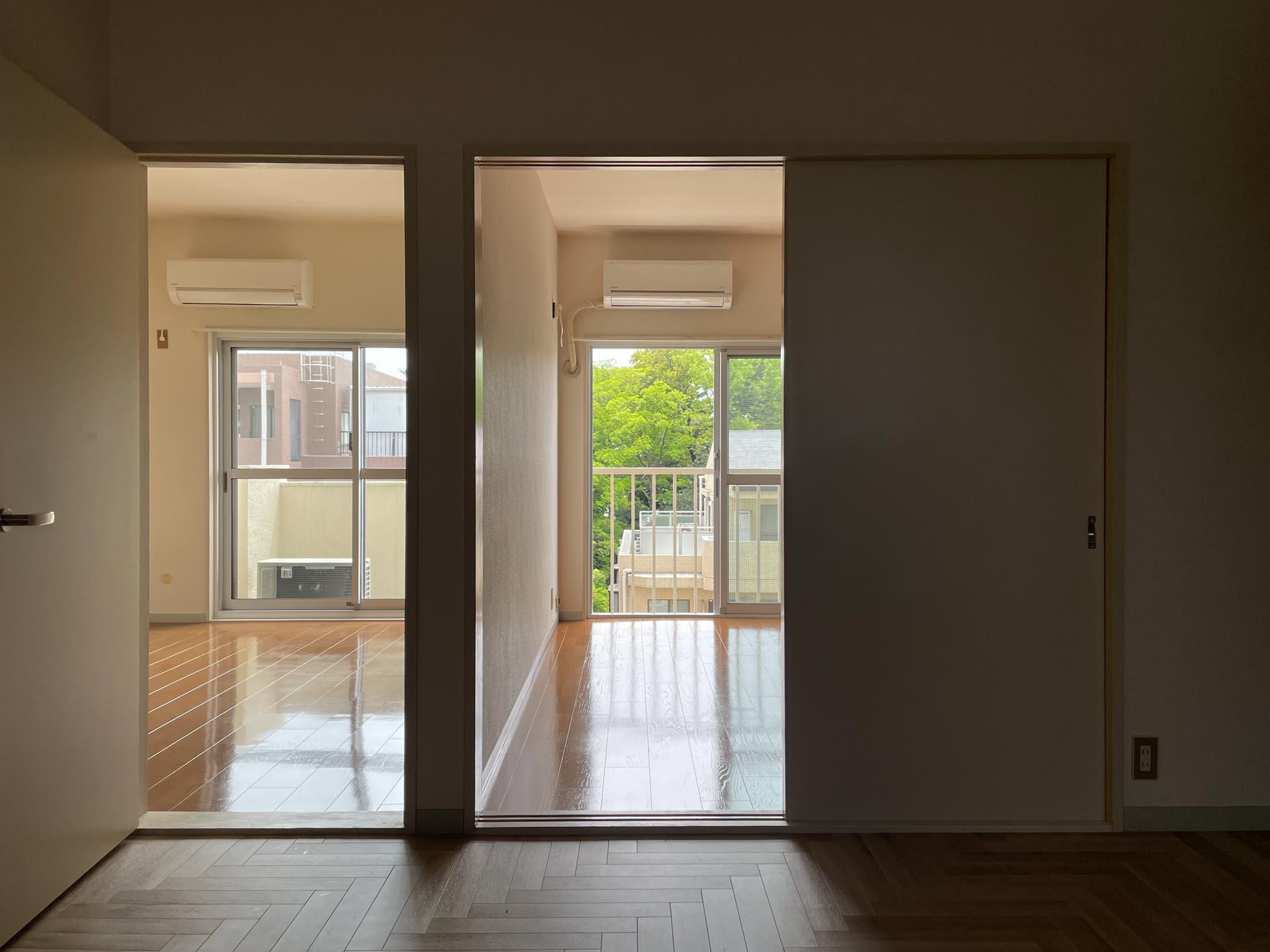 目黒区中根の賃貸物件/こんな感じで扉は開けて使いたいイメージです