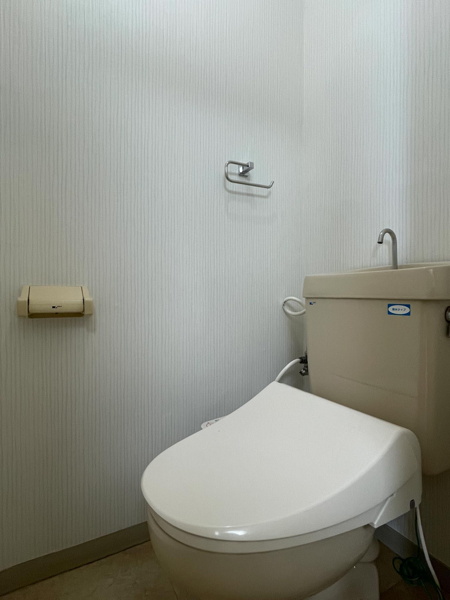 目黒区中根の賃貸物件/トイレ。少し狭いですが問題ないかと思います