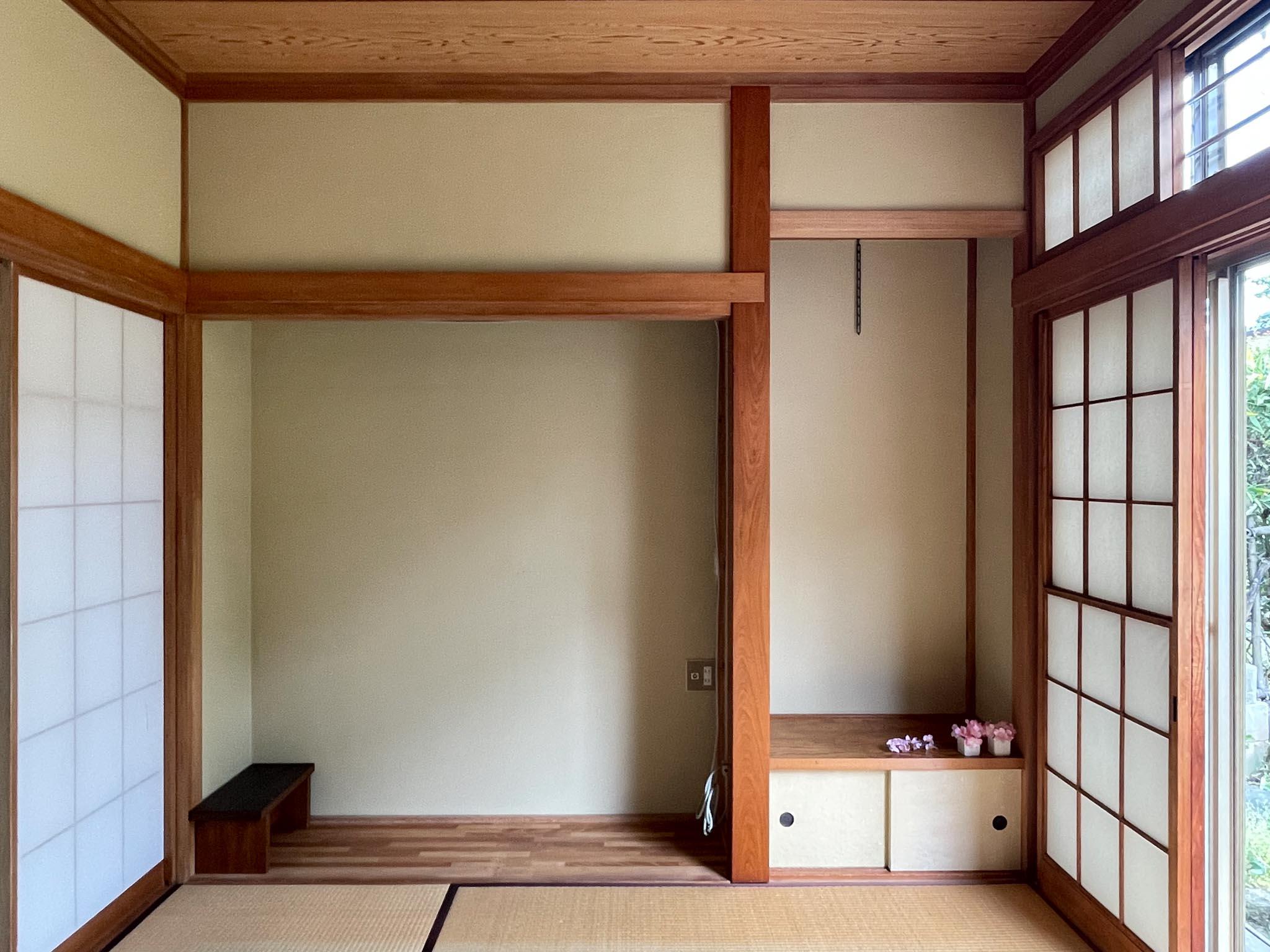 杉並区天沼の賃貸物件/1F：床の間のある本格派の和室