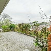 横浜市港北区師岡町の売買物件/ルーフガーデン。視線を遮るものはありません