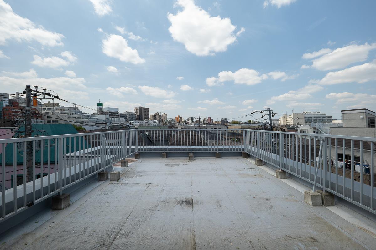 杉並区天沼の賃貸物件/周りには視線を遮るものはありません