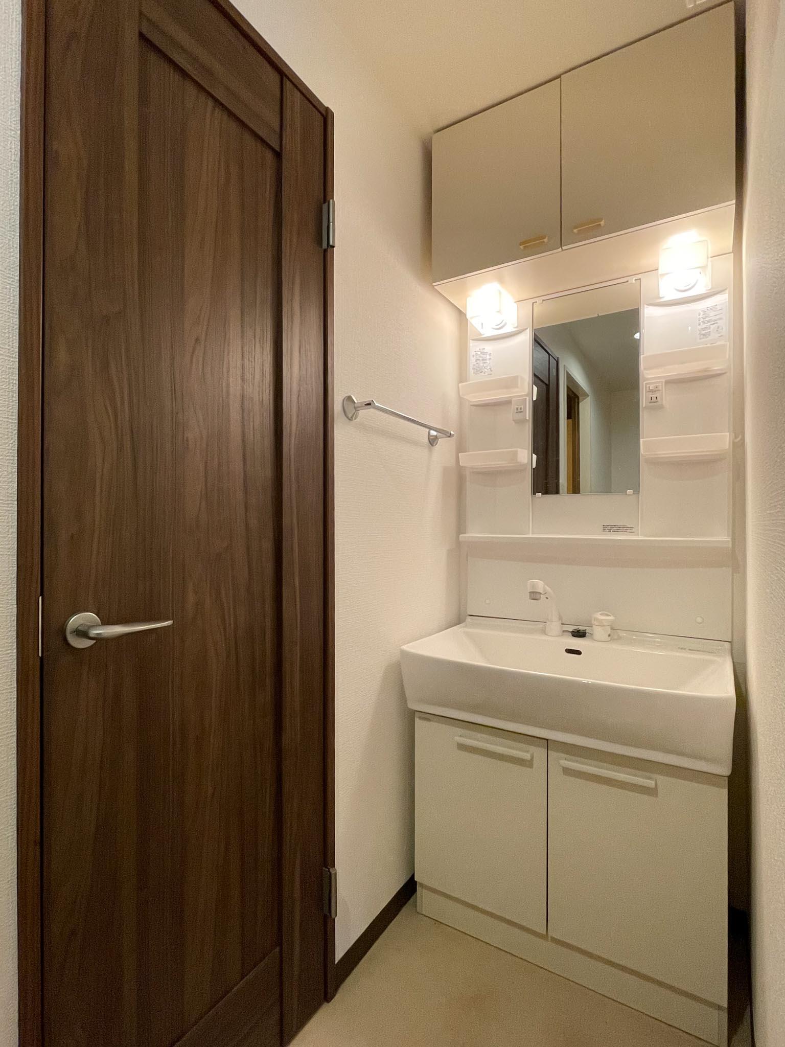 荒川区東尾久の賃貸物件/洗面所