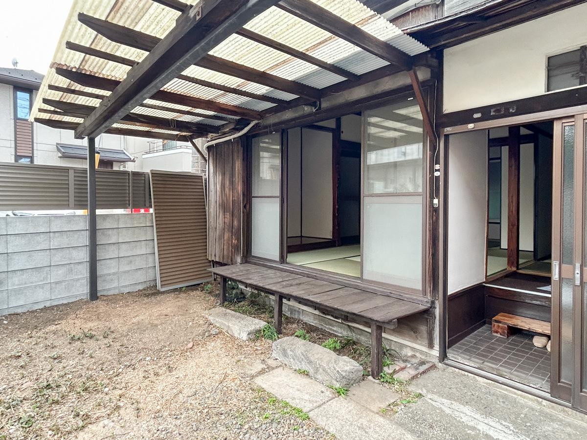 大田区久が原の賃貸物件/専有庭は軽自動車であれば駐車だって可能です。