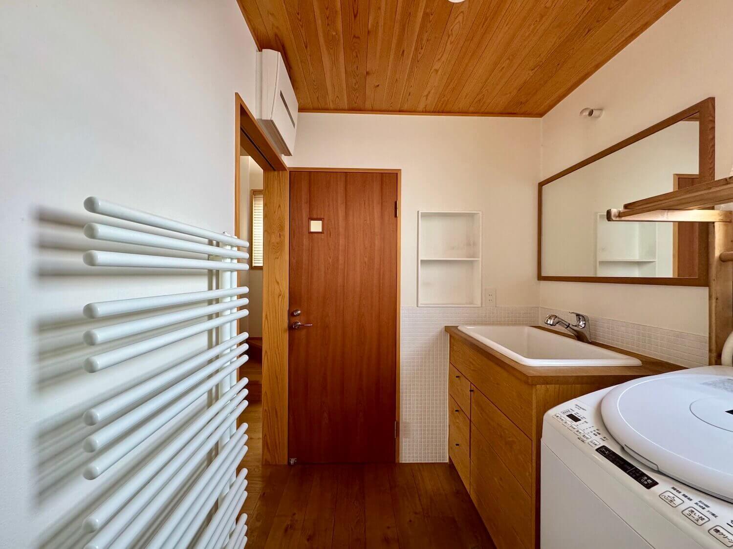 長野県安曇野市穂高有明の売買物件/脱衣所