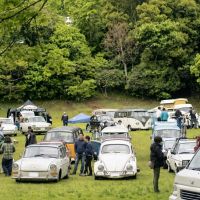 静岡県沼津市足高の賃貸物件/芝生広場で旧車のイベント