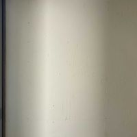 目黒区下目黒の賃貸物件/西側の壁面は合板。釘・ビス止めがしやすいです