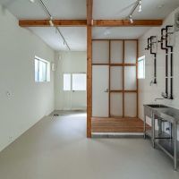 目黒区下目黒の賃貸物件/玄関側をみる