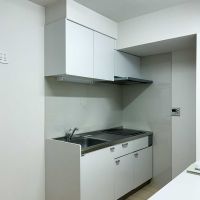 世田谷区池尻の賃貸物件/キッチン。2口のIHコンロ