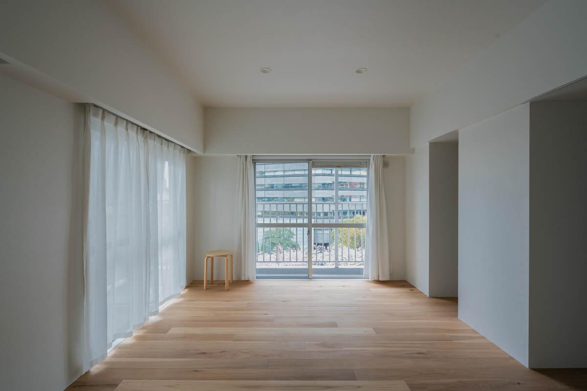 品川区北品川の賃貸物件/寝室。角部屋で窓が多く、どこにいても明るく、風通しもいいです