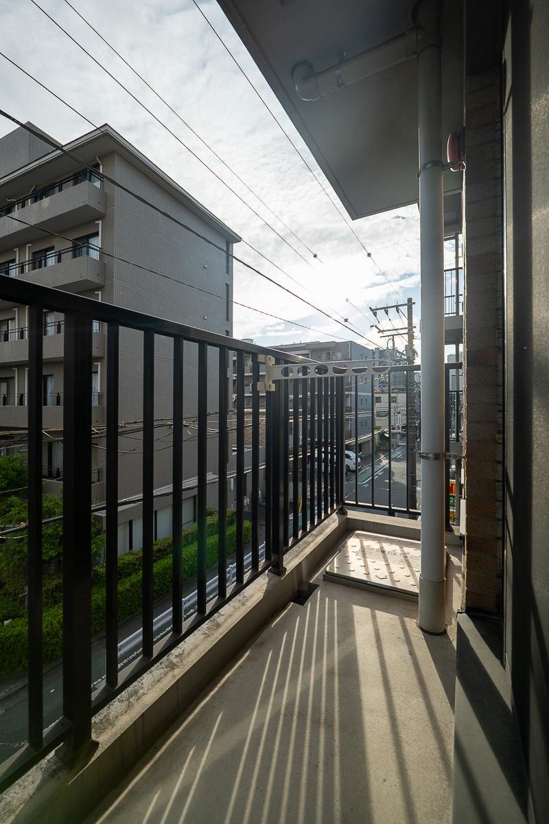江東区深川の賃貸物件/南西側のバルコニー