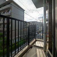 江東区深川の賃貸物件/南西側のバルコニー