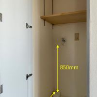 中野区新井の賃貸物件/洗濯機置き場のサイズはご確認ください