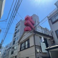 中野区新井の賃貸物件/外観を北側から