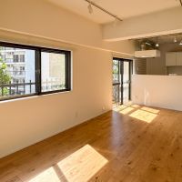 港区白金の賃貸物件/リビング別角度から