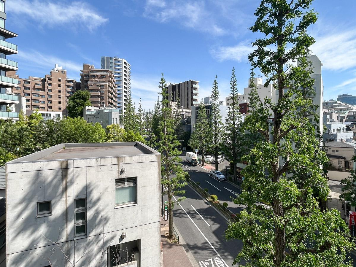 港区白金の賃貸物件/ベランダからの眺め