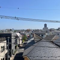 杉並区和田の賃貸物件/南側：4階でもこの景色が気持ちいい