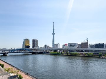 台東区駒形の賃貸物件/隅田川に誘われて