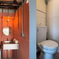 台東区駒形の賃貸物件/水回り　トイレが一個なので、男女兼用になってしまうのは若干懸念点かもしれません