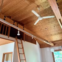 東久留米市学園町の賃貸物件/天井にはシーリングファン
