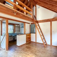 品川区小山台の売買物件/天井が吹き抜けになっていて、一番高いところで4m