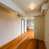 渋谷区上原の賃貸物件/個室はL字型の間仕切りで、仕切れます
