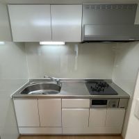 杉並区西荻北の賃貸物件/2口ガスコンロにグリル付きのキッチン