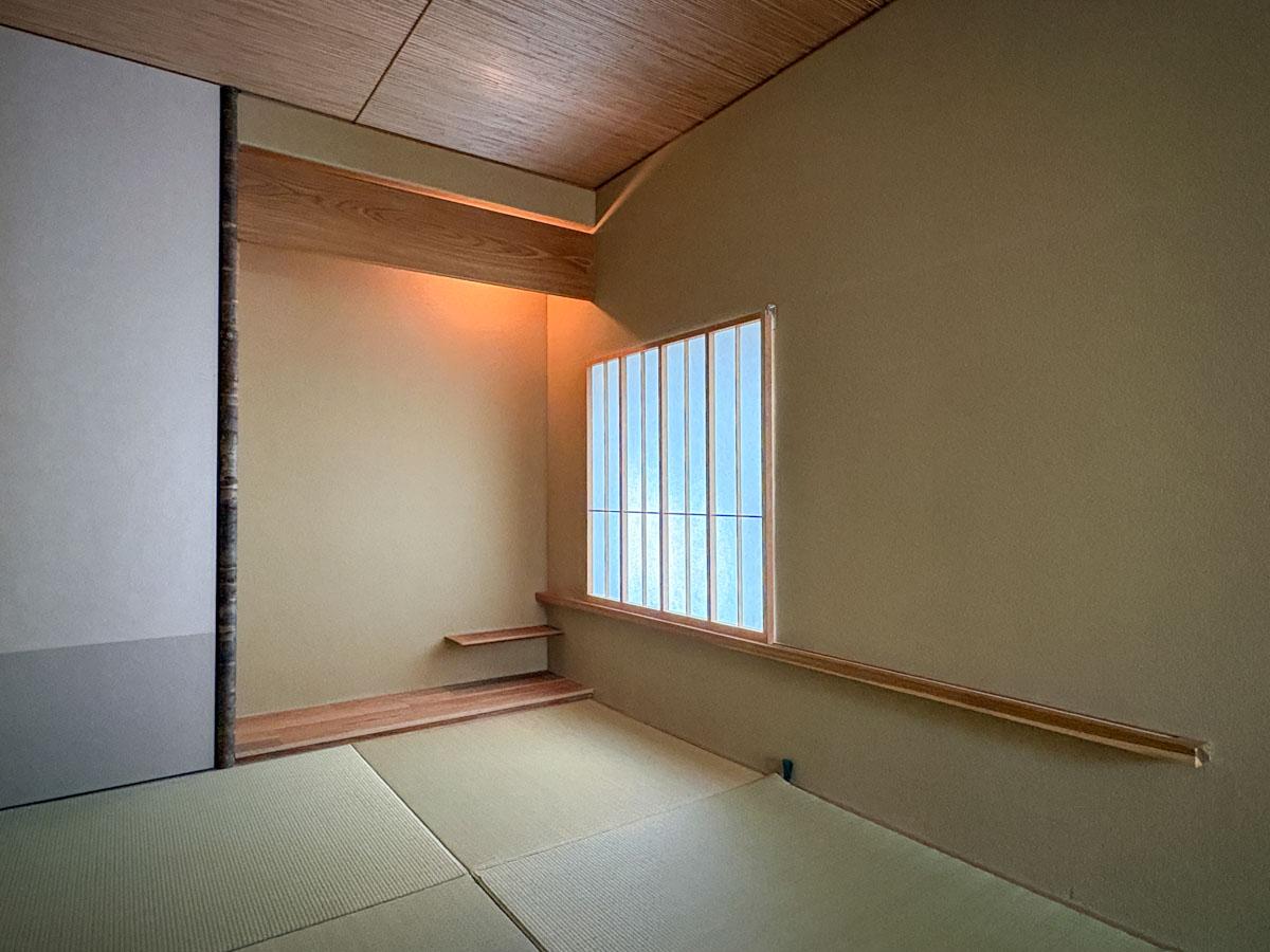 世田谷区代沢の賃貸物件/2階　和室　3畳ほどの静謐な空間　光はほぼ入らない