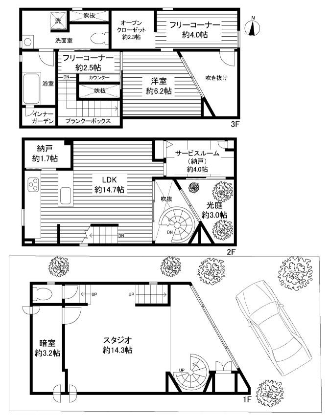 世田谷区代沢の賃貸物件