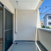 大田区山王の賃貸物件/奥行きのあるベランダ