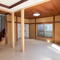 三鷹市井の頭の賃貸物件/1階　もともとはキッチンとリビングは壁で遮られていました