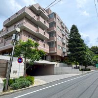 練馬区上石神井の売買物件/駐車場へのアプローチ