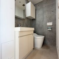 東京都渋谷区笹塚の賃貸物件/トイレと洗面室は同空間です