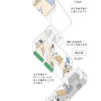 小平市花小金井の賃貸物件/D号室の間取りイラスト