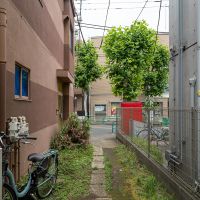 杉並区西荻北の賃貸物件/路地を奥に入っていく