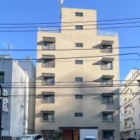 渋谷区幡ヶ谷の賃貸物件/外観を北側から