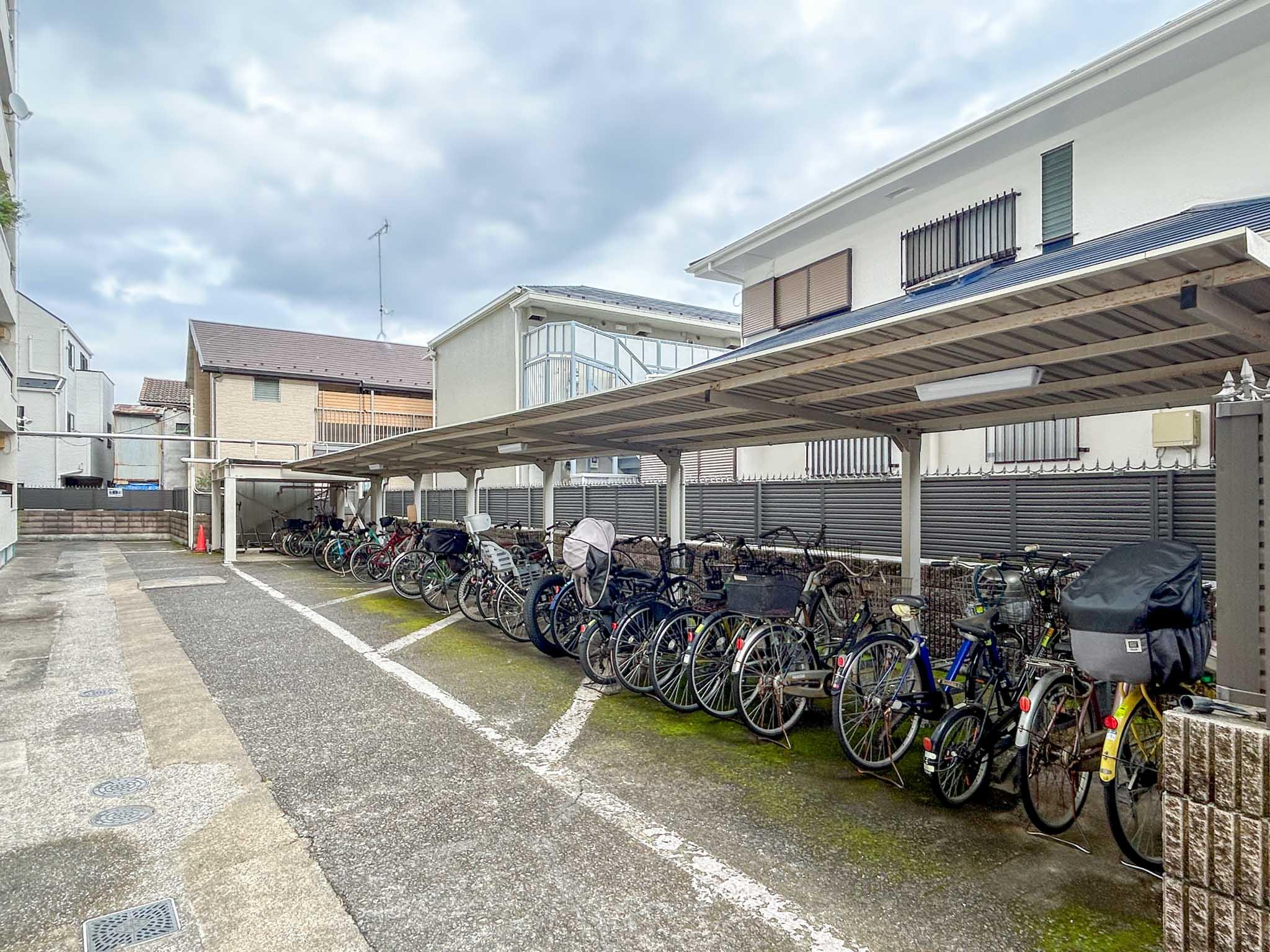 中野区新井の賃貸物件/駐輪場