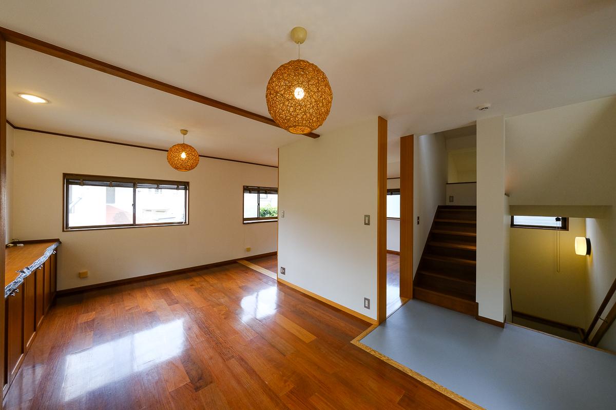 杉並区善福寺の賃貸物件/部屋はあえてしっかりと区切らず、開放感を確保