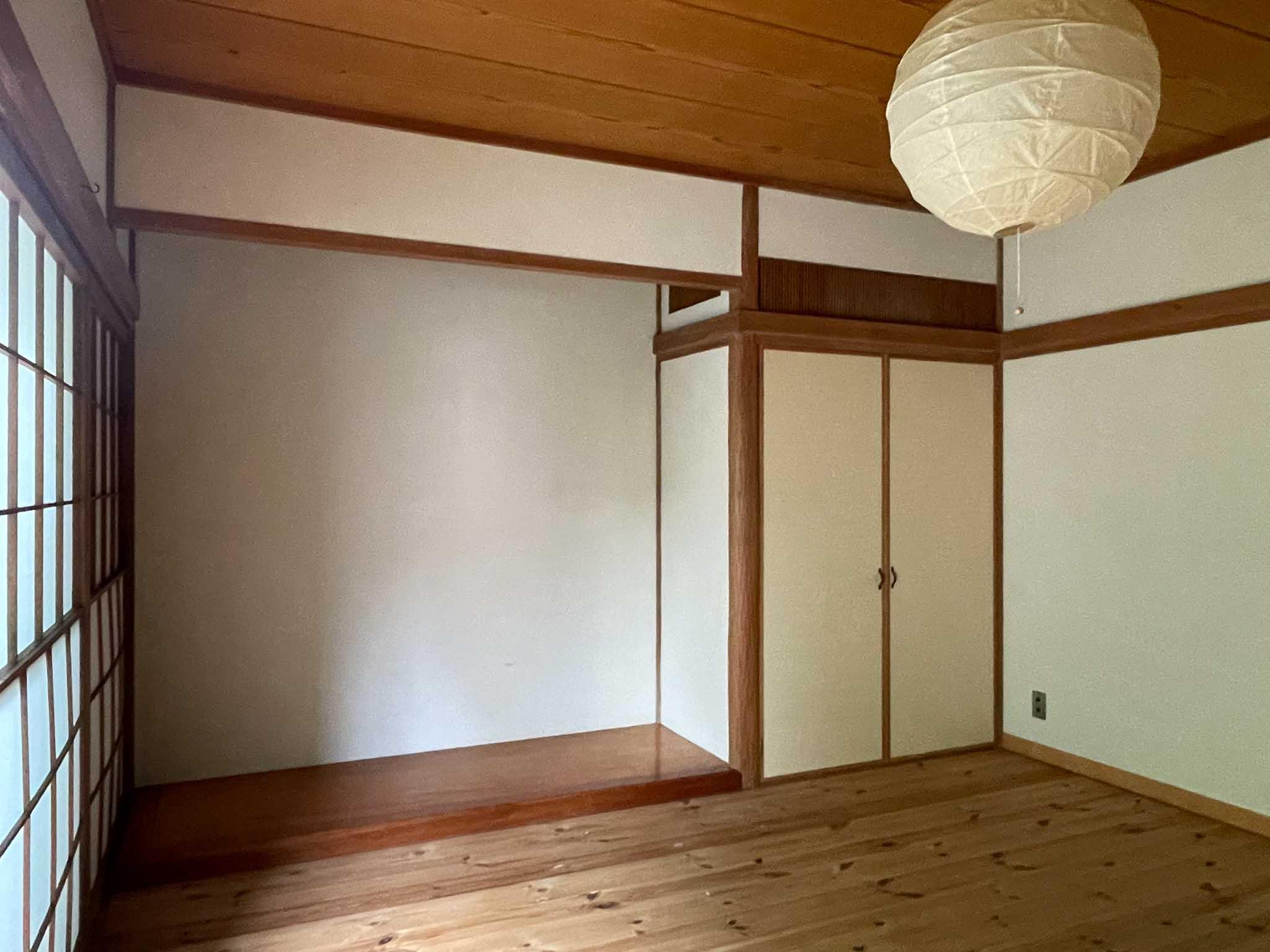 世田谷区代沢の賃貸物件/2F：床の間もきれいに残っています