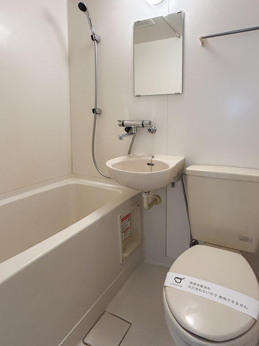 大田区田園調布本町の賃貸物件/水回りはコンパクトな3点ユニット