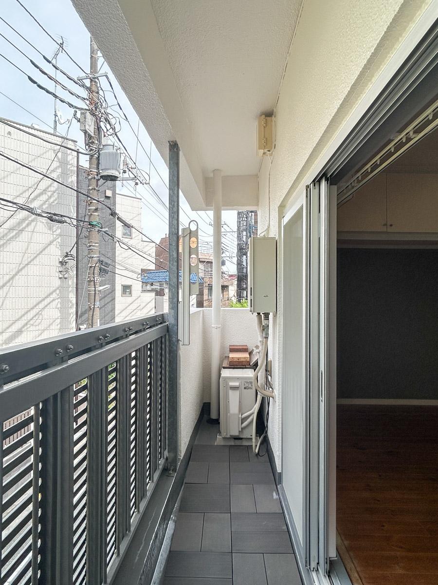 中野区弥生町の賃貸物件/ベランダ