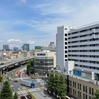 文京区関口の賃貸物件/横に目をやると首都高が見えます