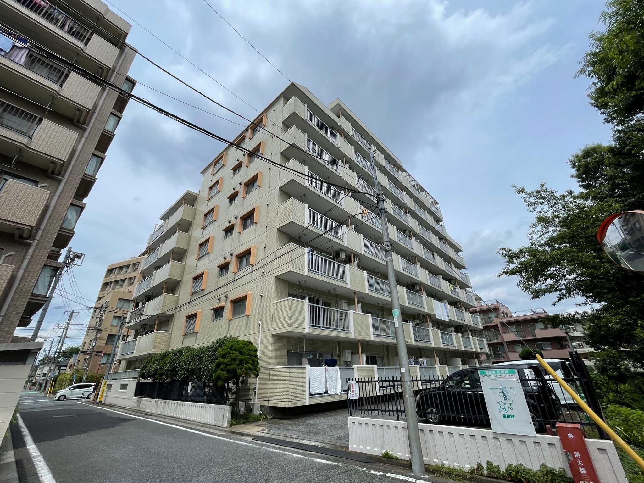 練馬区関町北の賃貸物件/外観を南側から