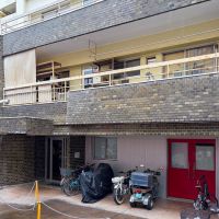 東京都渋谷区の賃貸物件/タイル張りが渋い外観