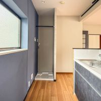 品川区平塚の賃貸物件/キッチン脇に洗濯置き場