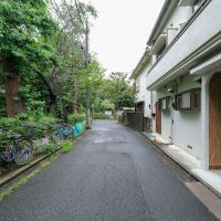 杉並区堀ノ内の賃貸物件/玄関前の道路
